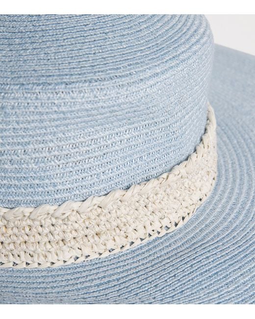 Eleventy White Hemp Sunhat
