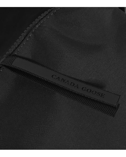 Canada Goose Black Mini Waist Bag for men