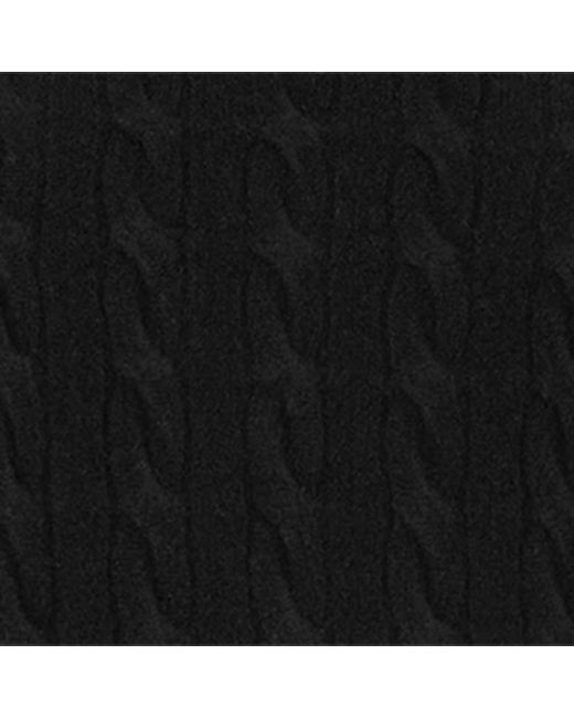 Tom Ford Black Stretch-Wool Cable Knit Sweater