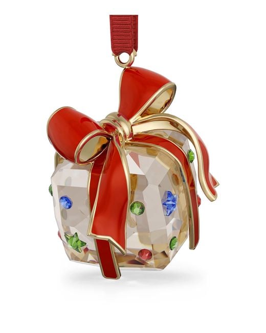 Swarovski Red Holiday Cheers Gift Ornament