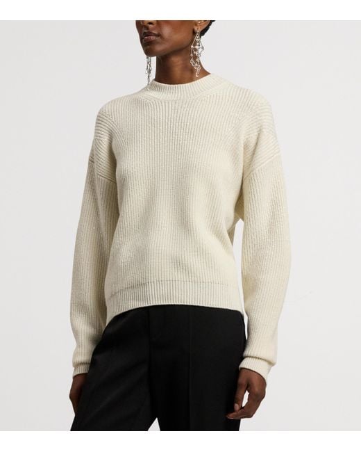 Ralph Lauren White Cashmere Sweater