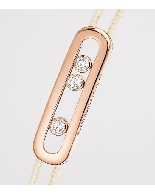 Messika White Care(S) And Diamond Bracelet
