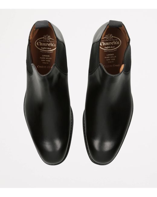Church's Black Leather Amberley 2 Chelsea Boots for men