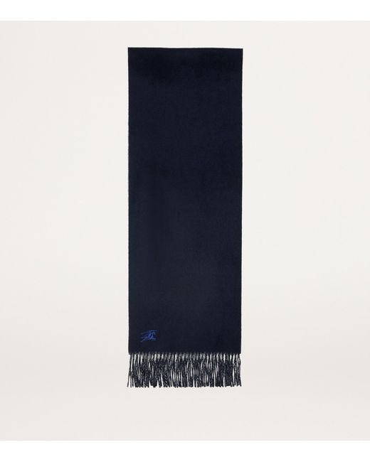 Burberry Gray Cashmere Reversible Scarf for men
