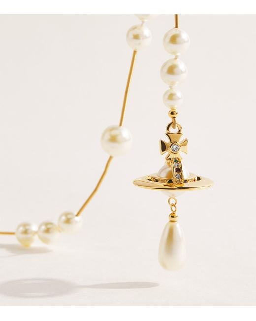 Vivienne Westwood Natural Broken Pearl Necklace