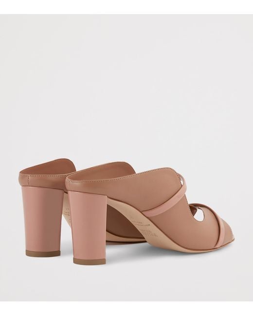 Malone Souliers Brown Leather Norah Heeled Sandals 70