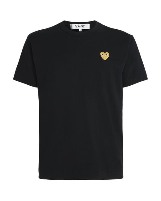 COMME DES GARÇONS PLAY Black Heart Logo T-Shirt for men