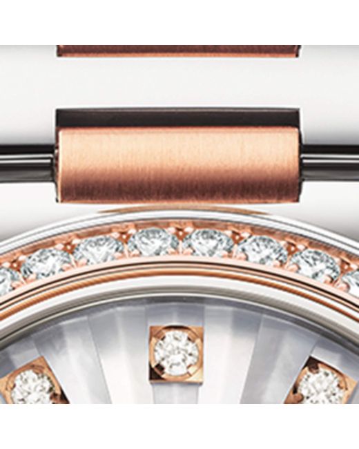 BVLGARI Metallic Stainless Steel And Diamond Lvcea Watch