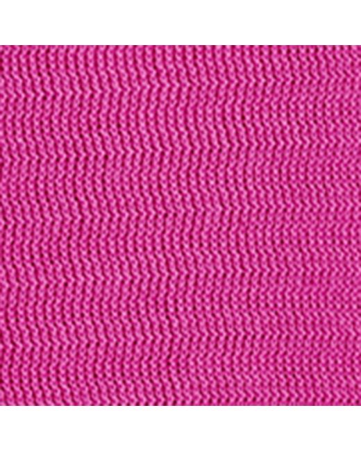 Chinti & Parker Pink Crochet Ibiza Midi Dress