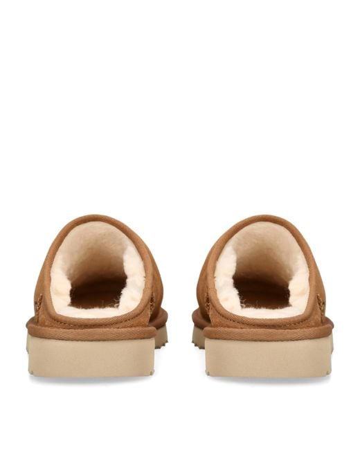 Ugg Brown Suede Classic Slippers for men