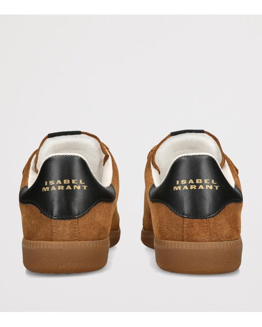 Isabel Marant Brown Suede Beth Sneakers