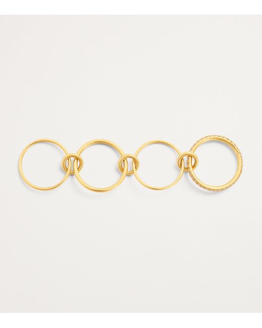 Spinelli Kilcollin Metallic And Diamond Pisces Ring