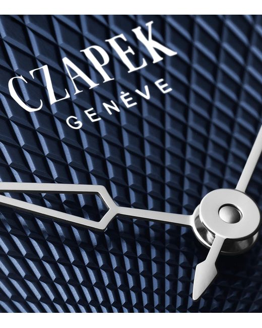 Czapek Blue Stainless Steel Quai Des Bergues Watch