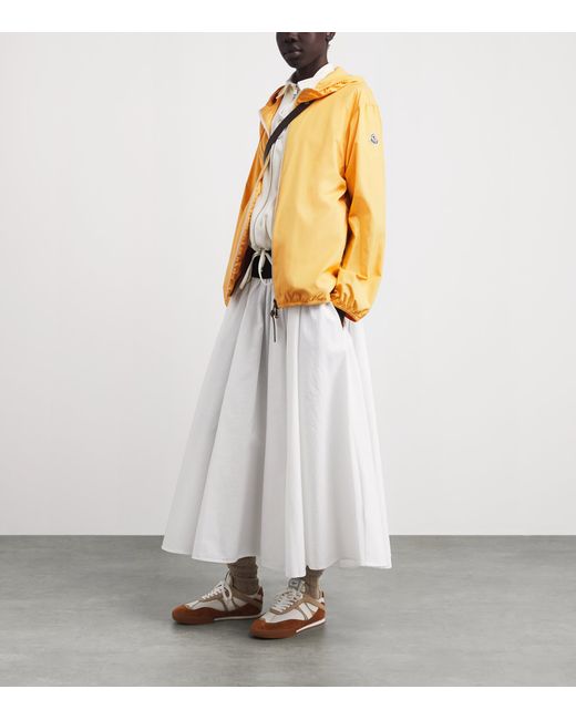 Moncler Yellow Hooded Fegeos Jacket
