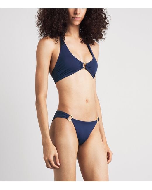 Away That Day Blue Sorrento Bikini Bottoms