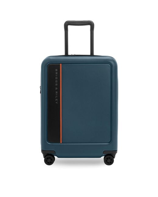 Briggs & Riley Blue Zdx Hard Expandable Spinner Suitcase