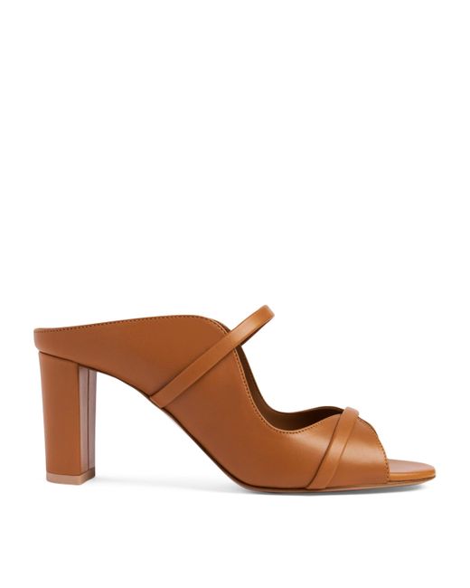 Malone Souliers Brown Leather Norah Heeled Sandals 70