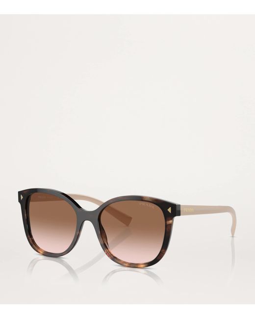 Prada Brown Acetate 0Pr 22Zs Sunglasses