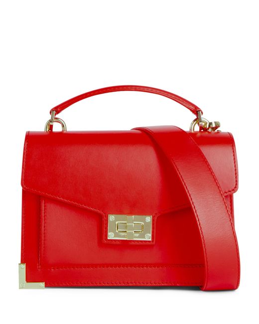 The Kooples Red Small Leather Emily Bag