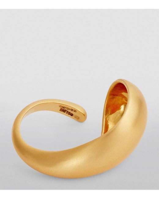 Nada Ghazal Natural Yellow Gold Fuse Basic Ring (size 6.5)
