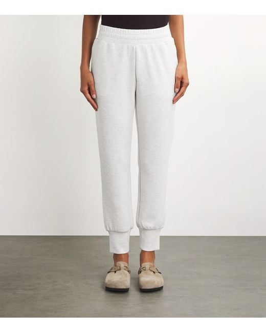 Varley White The Slim Cuff Sweatpants