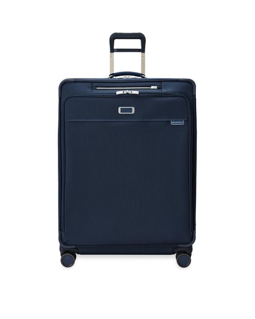 Briggs & Riley Blue Baseline Extra Large Expandable Spinner Suitcase