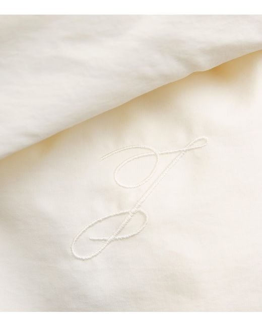 Jacquemus White The Châle Bomber Jacket