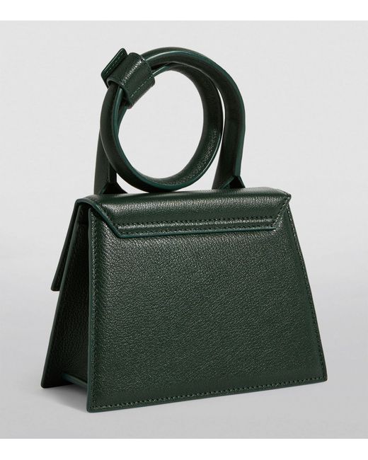 Jacquemus Green Grand Leather Le Chiquito Top-handle Bag