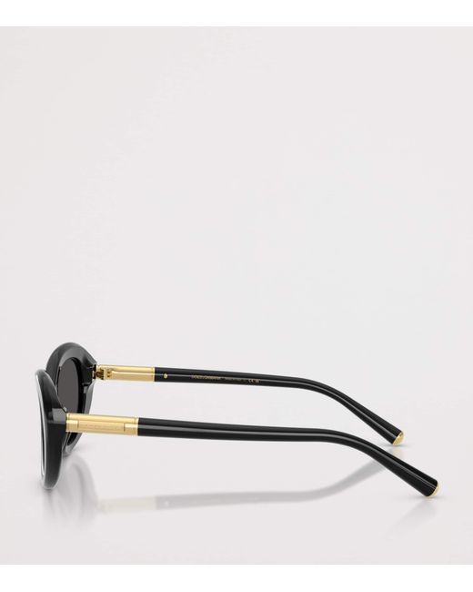 Dolce & Gabbana Black Acetate Dg4519 Marlene Sunglasses