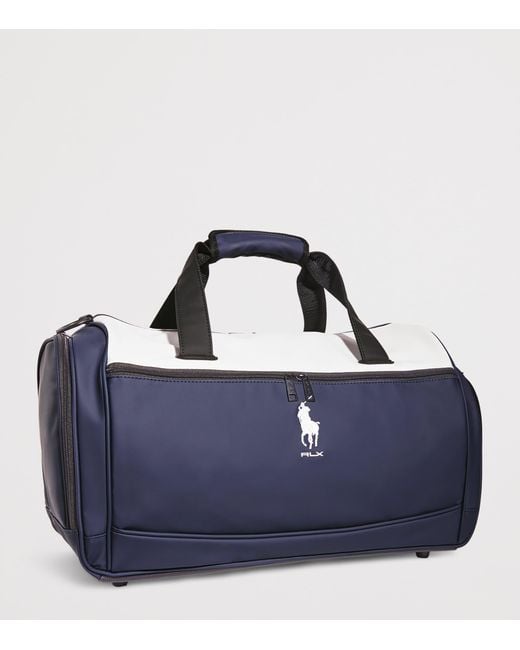 Ralph Lauren Blue Logo Golf Duffle Bag for men