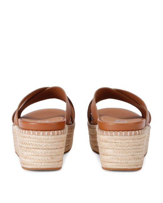Fitflop Brown Eloise Cross-strap Leather Sandals