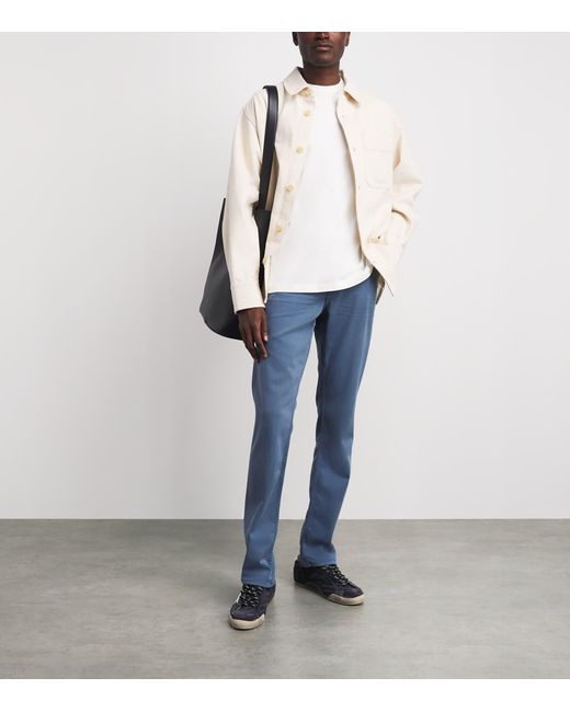 PAIGE Blue Federal Slim Jeans for men