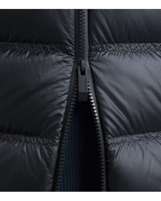 Moncler Black Down Guadiana Puffer Jacket for men