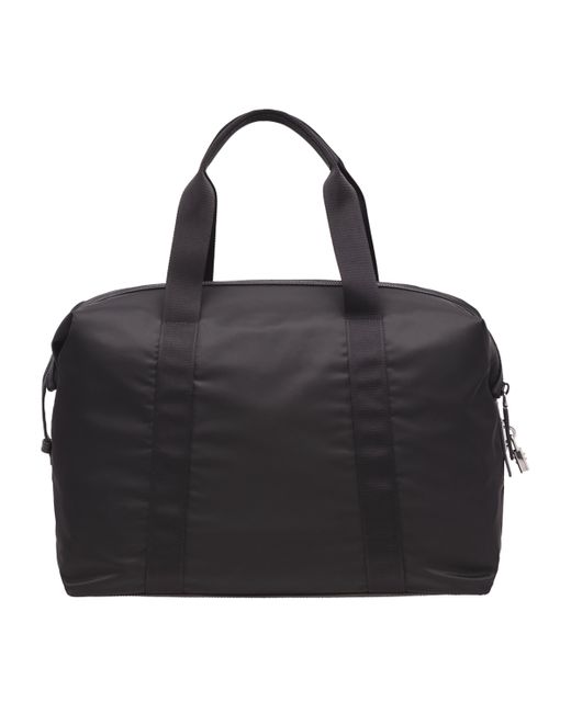 Prada Re Nylon Duffle Bag in Black for Men Lyst UK