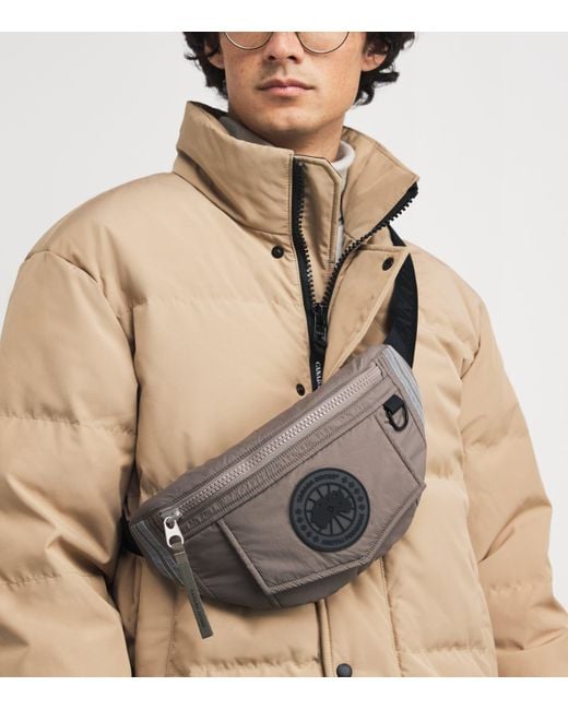 Canada Goose Gray Enduraluxe Belt Bag for men