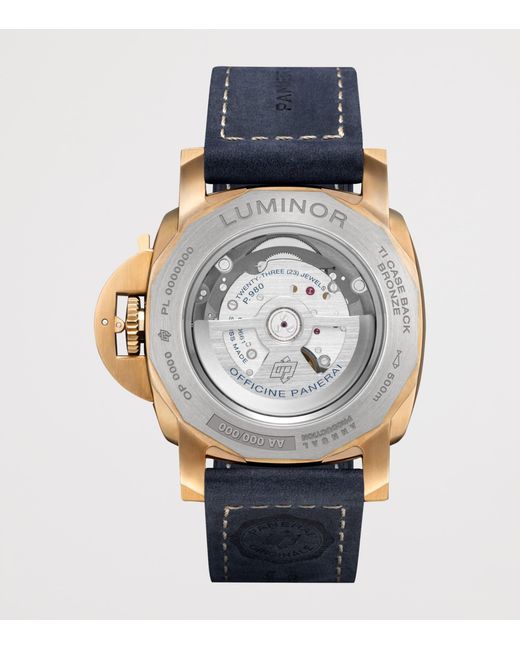 Panerai Blue Bronzo Luminor Marina Watch