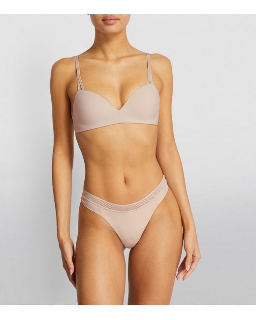 Calvin Klein Natural Seductive Comfort Push-Up Bra