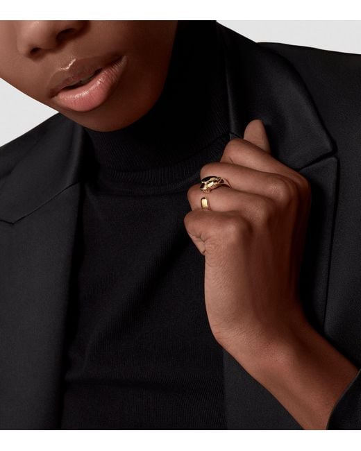 Cartier Metallic Massai Panthère De Ring