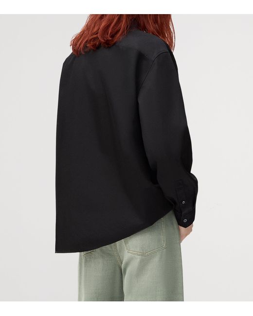 Loewe Black Cotton Anagram Shirt for men