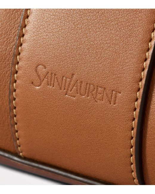 Saint Laurent Brown Y Tote Bag