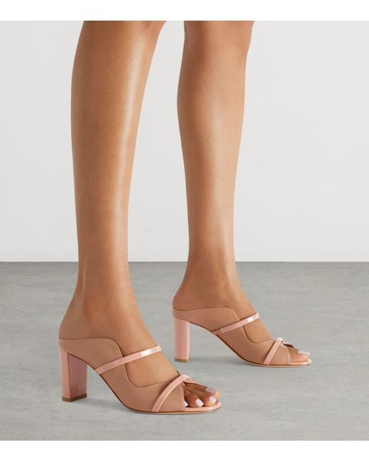 Malone Souliers Brown Leather Norah Heeled Sandals 70