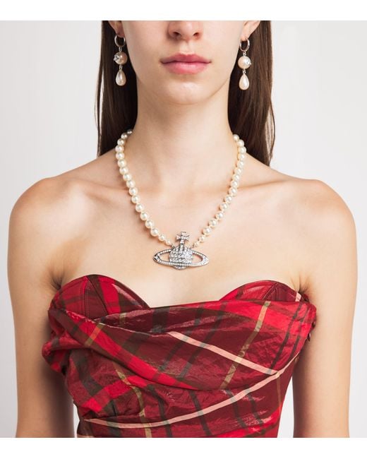Vivienne Westwood Red Spiral Midi Dress