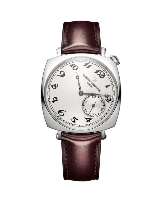 Vacheron Constantin Gray Stainless Steel Historiques Cornes De Vache 1955