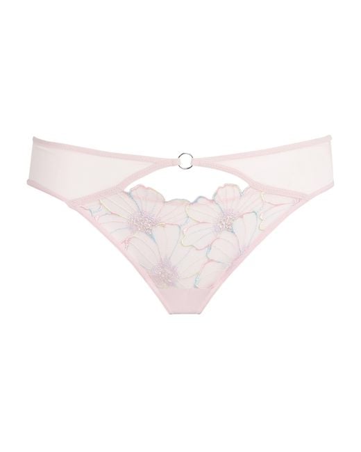 Chantelle Pink Lush Brazilian Briefs