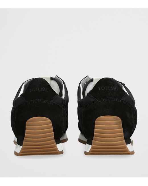 Totême Black Sport Sneakers