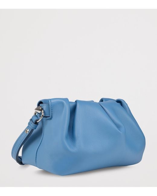 Christian Louboutin Blue Eva Mini Leather Cross-Body Bag