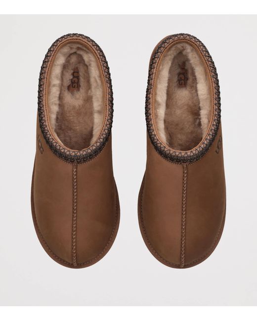 Ugg Brown Nubuck Tasman Ii Slippers for men