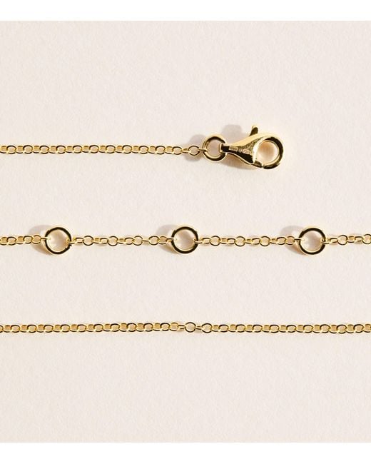 SHAY Natural And Emerald Ankle Bracelet