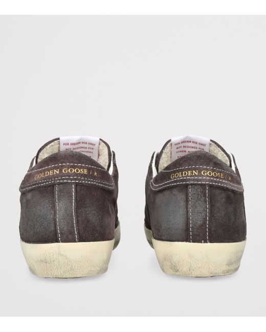 Golden Goose Deluxe Brand Brown Suede Super-Star Sneakers