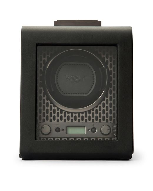 Wolf Black Axis Single Watch Winder